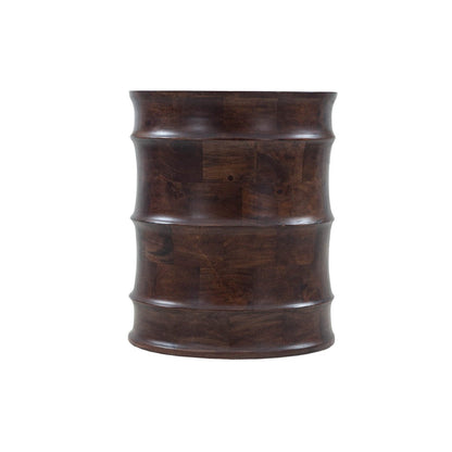 LH Home Global Wooden Round Side Table
