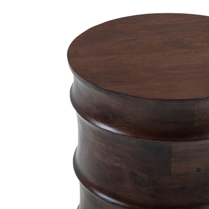 LH Home Global Wooden Round Side Table