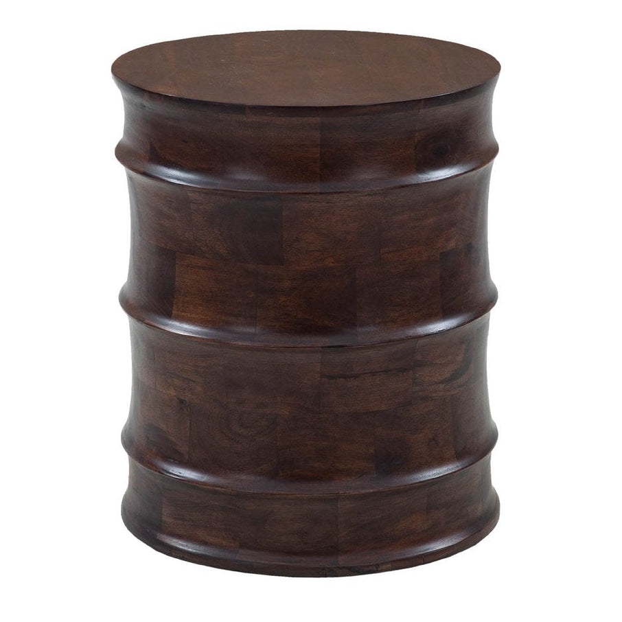 LH Home Global Wooden Round Side Table