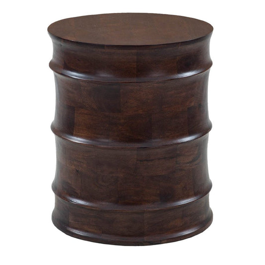 LH Home Global Wooden Round Side Table