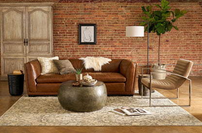 Gloria Modern Style Leather Sofa