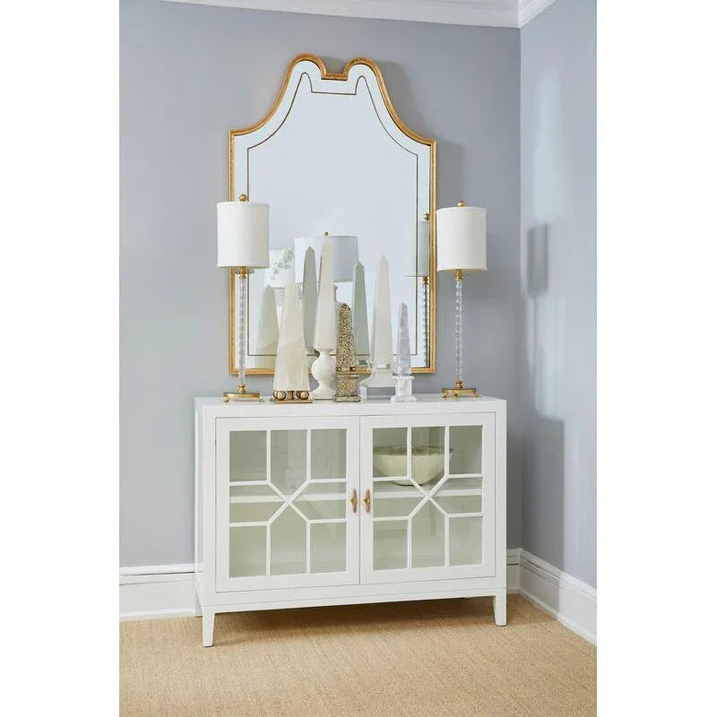 Chelsea House Glouster Lamp Gold Leaf Base Table Lamp