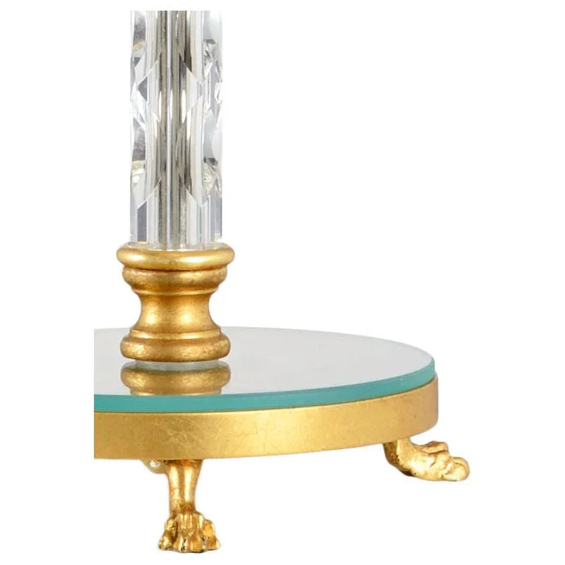 Chelsea House Glouster Lamp Gold Leaf Base Table Lamp