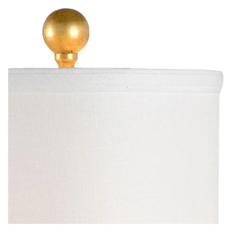 Chelsea House Glouster Lamp Gold Leaf Base Table Lamp
