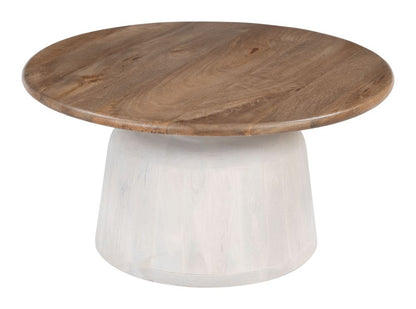 Zuo Modern Goblet Wooden Round Coffee Table