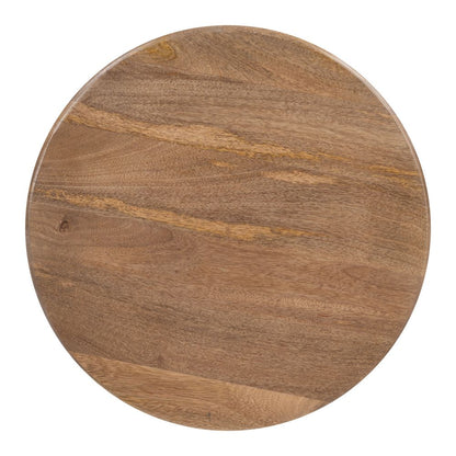 Zuo Modern Goblet Wooden Round Side Table