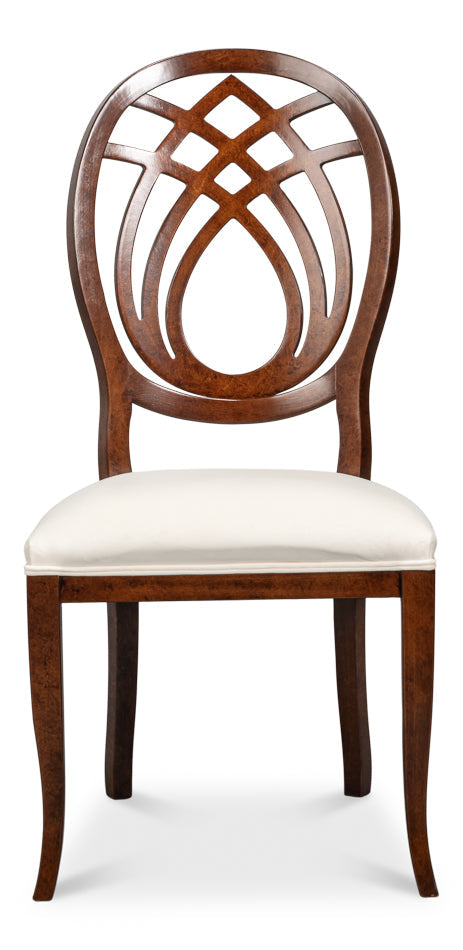 Sarreid Goccia Fabric Armless Dining Chair 2PC
