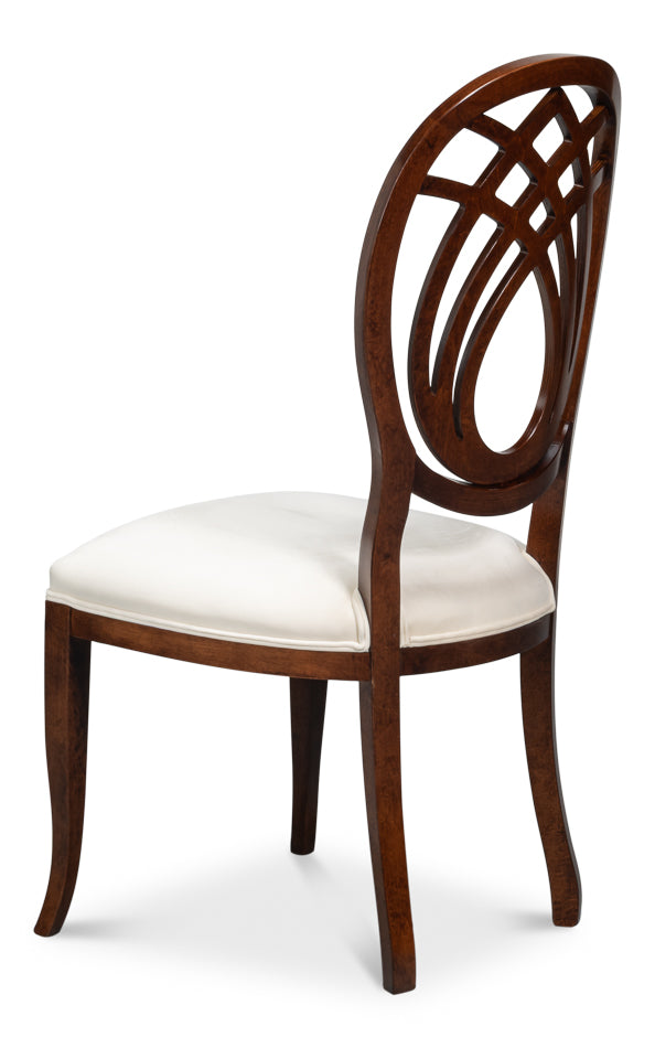 Sarreid Goccia Fabric Armless Dining Chair 2PC