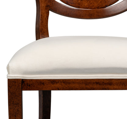 Sarreid Goccia Fabric Armless Dining Chair 2PC