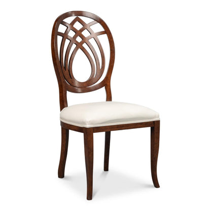 Sarreid Goccia Fabric Armless Dining Chair 2PC