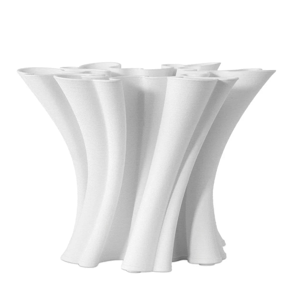 Godet Modern Design White Porcelain Vase