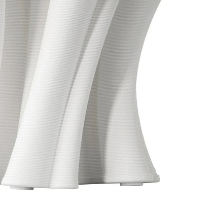 Godet Modern Design White Porcelain Vase