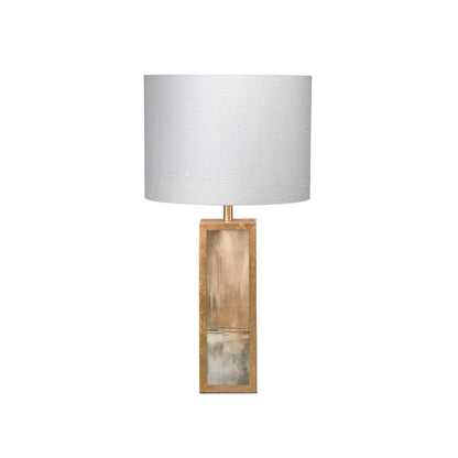 Gold Acrylic Watercolor Cloudscape Table Lamp Table Lamps Sideboards and Things By Jamie Young