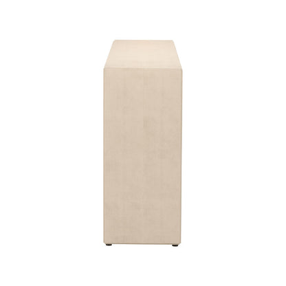 Chelsea House Goldsborough Shagreen Wrapped Rectangular Console Table