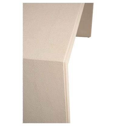 Chelsea House Goldsborough Shagreen Wrapped Rectangular Console Table