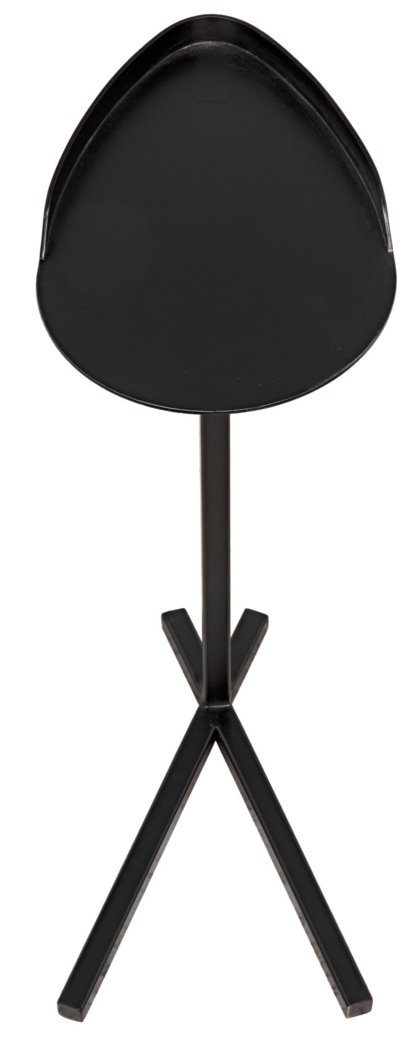 Golem Side Table, Black Steel-Side Tables-Noir-Sideboards and Things