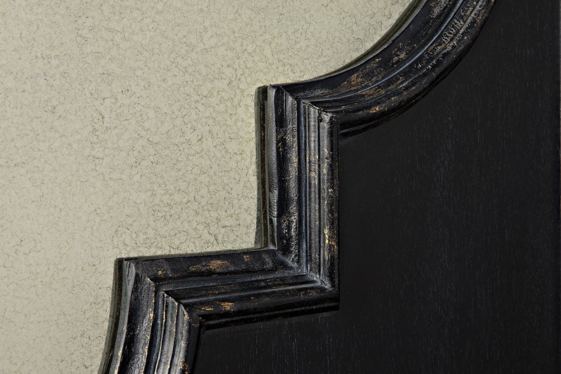 Good Luck Wood Black Vertical Mirror-Wall Mirrors-Noir-Sideboards and Things