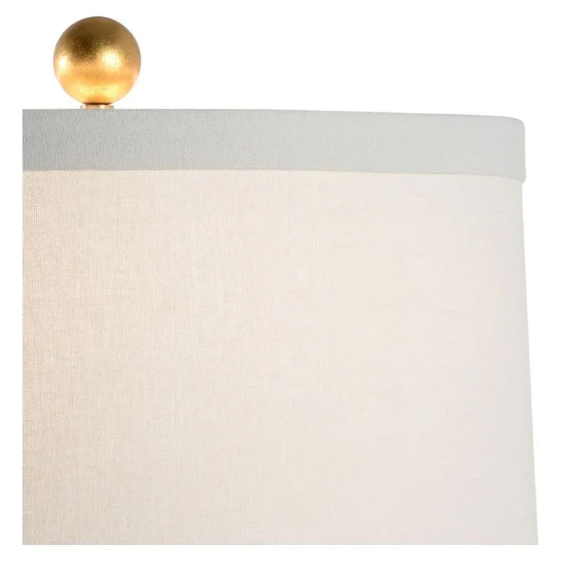 Gourd Ceramic With Antique Gold Accent Base Table Lamp - LOOMLAN - Chelsea House - Table Lamps