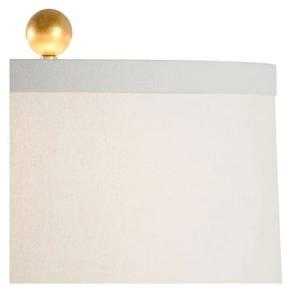 Gourd Ceramic With Antique Gold Accent Base Table Lamp - LOOMLAN - Chelsea House - Table Lamps