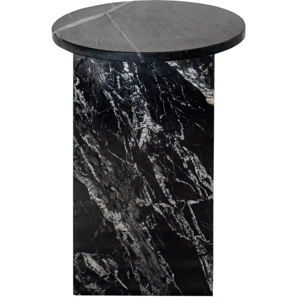 Moe's Home Grace Marble Round Accent Table