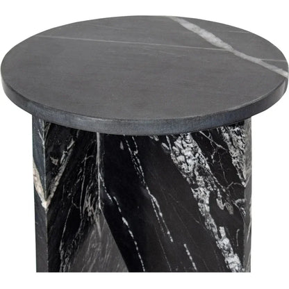 Moe's Home Grace Marble Round Accent Table