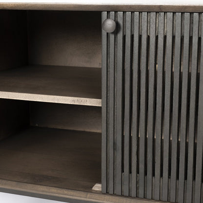 Mercana Grace Two-Toned Wooden Media Console