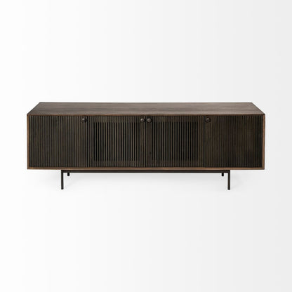 Mercana Grace Two-Toned Wooden Media Console