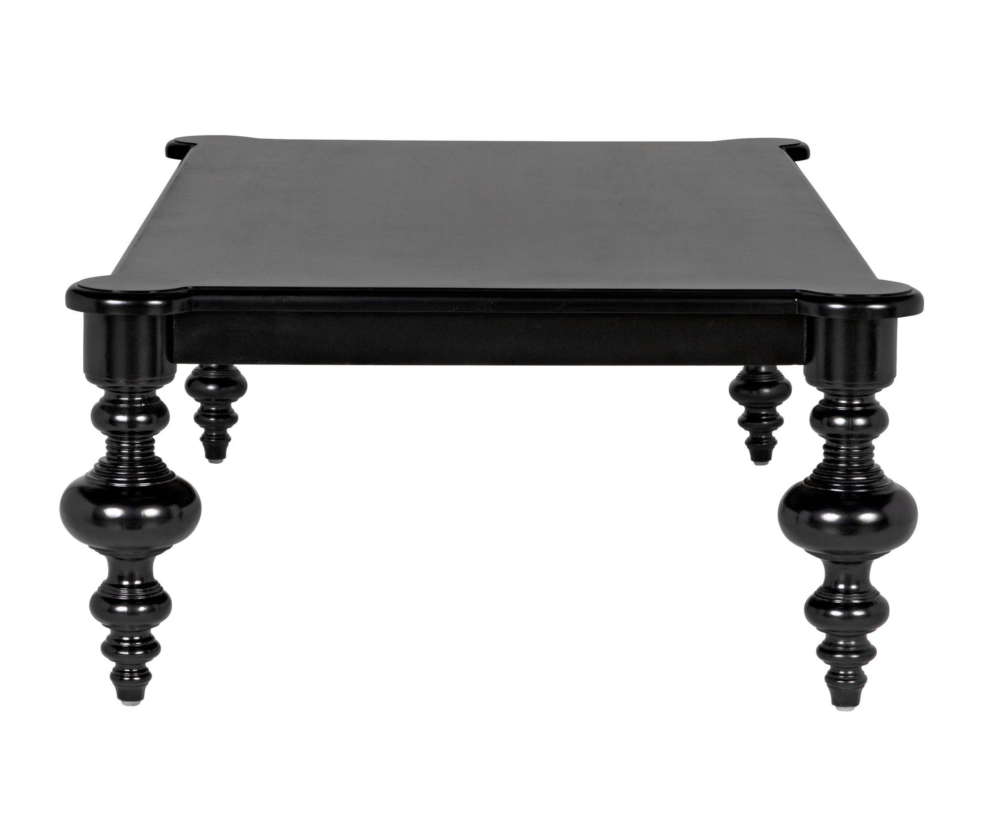 Graff Wood Black Rectangle Coffee Table-Coffee Tables-Noir-Sideboards and Things