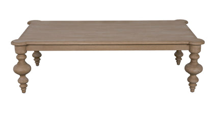 Graff Wood Rectangle Coffee Table-Coffee Tables-Noir-Sideboards and Things