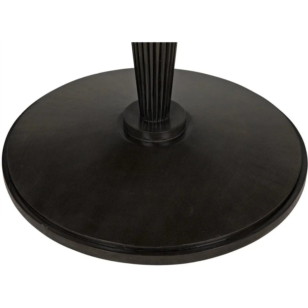 Granada Wood Black Round Dining Table