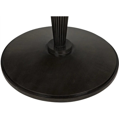Granada Wood Black Round Dining Table