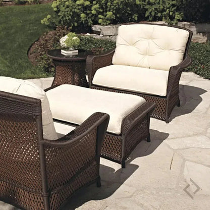 Grand Traverse Patio Large Ottoman Sunbrella Cushions -- view 2
