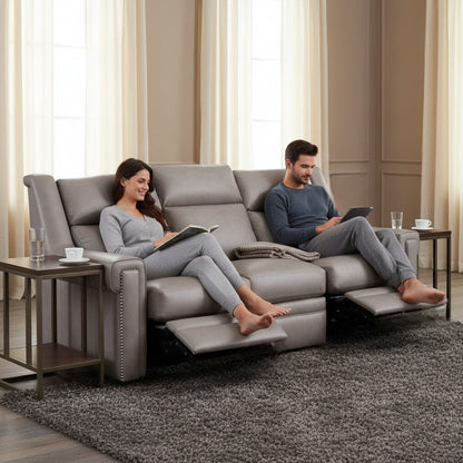 Uptown Sebastian Grandaura Luxury Power Motion Leather Chair