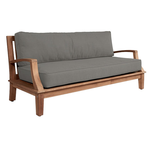 HiTeak Grande Teak Deep Outdoor Couch Sunbrella Cushion
