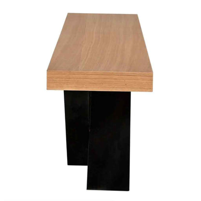 Noir Gravity Wooden Dining Bench