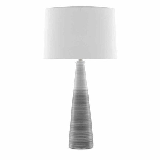 Gray White Forefront Table Lamp Table Lamps Sideboards and Things By Currey & Co