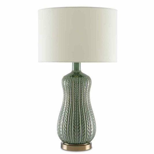 Green Mamora Green Table Lamp Table Lamps Sideboards and Things By Currey & Co