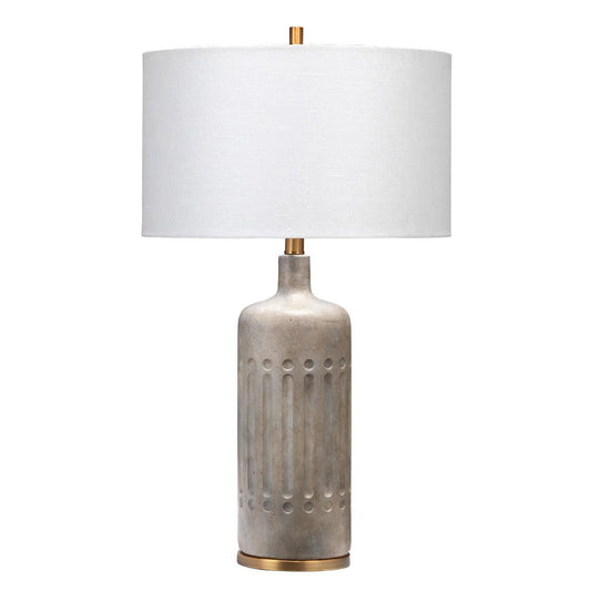 Grey Cement Annex Table Lamp Table Lamps Sideboards and Things By Jamie Young