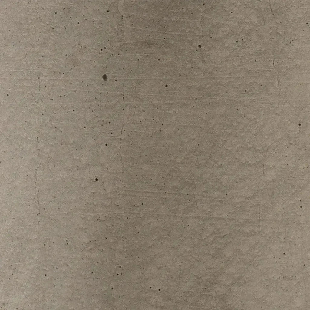 Grey Cement Tin Metal Mortar Table Lamp - LOOMLAN - Jamie Young - Table Lamps