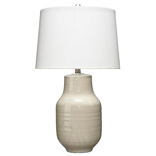 Grey Ceramic Bottle Table Lamp Table Lamps Sideboards and Things By Jamie Young