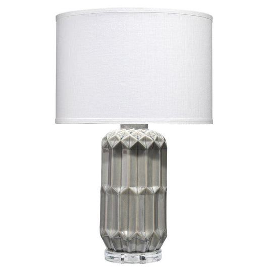 Grey Ceramic Jewel Table Lamp Table Lamps Sideboards and Things By Jamie Young