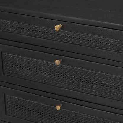 Mercana Grier Five Drawers Wooden Office Desk