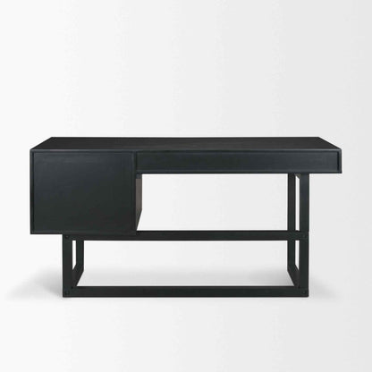 Mercana Grier Five Drawers Wooden Office Desk