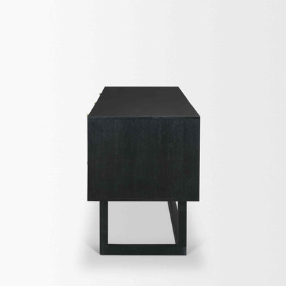 Mercana Grier Five Drawers Wooden Office Desk