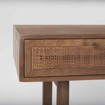 Mercana Grier Five Drawers Wooden Office Desk