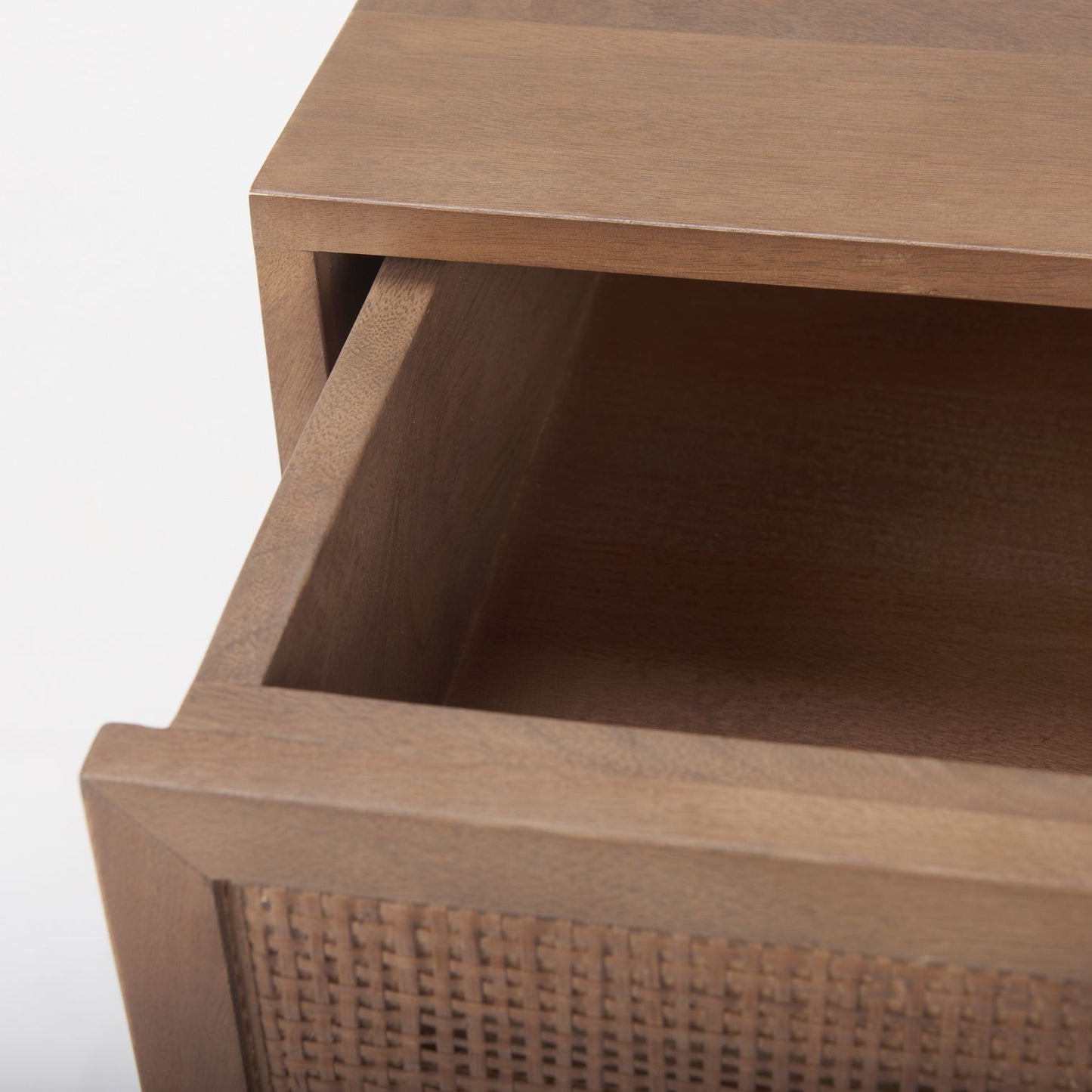 Grier One Drawer Wood Nightstand