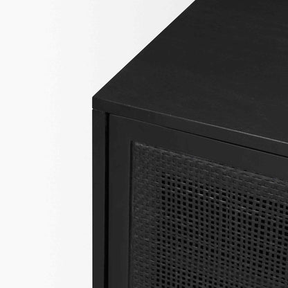 Grier Three Doors Wooden Media Console