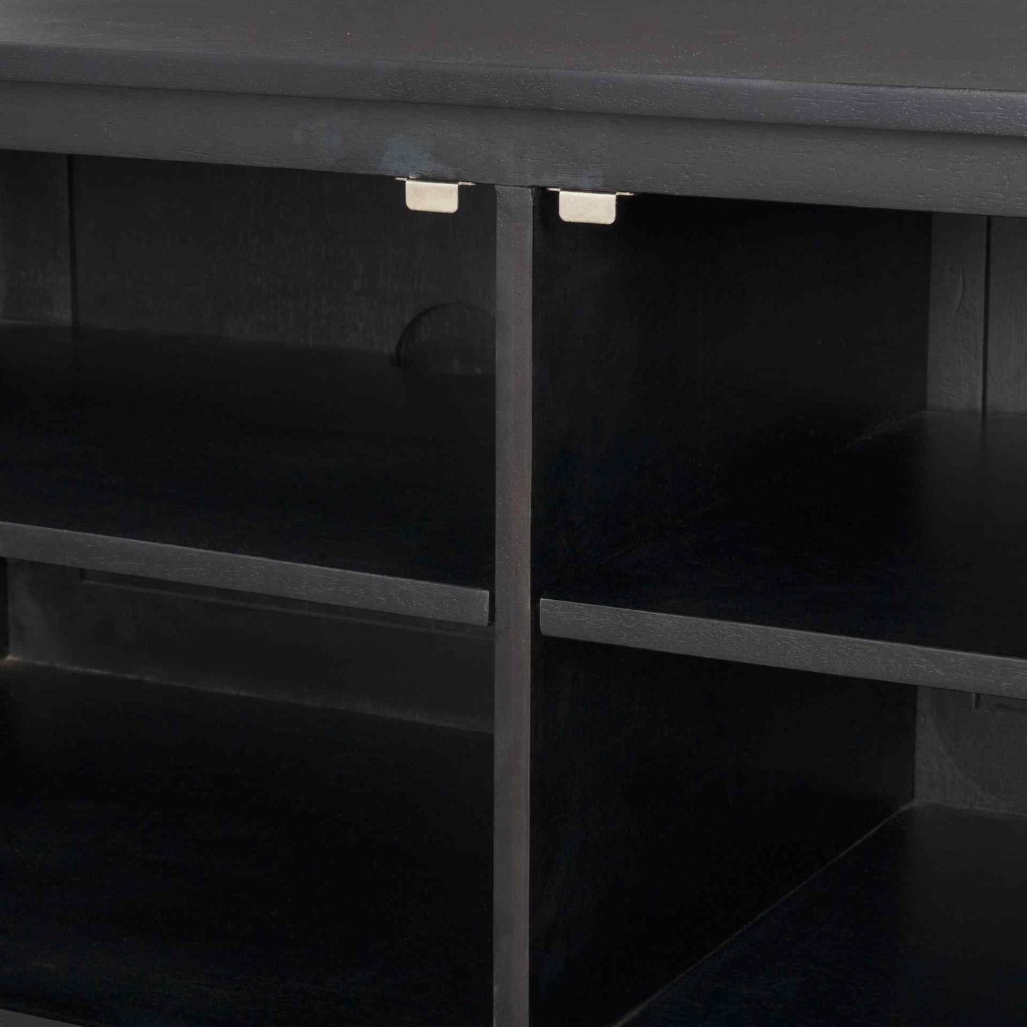 Grier Three Doors Wooden Media Console