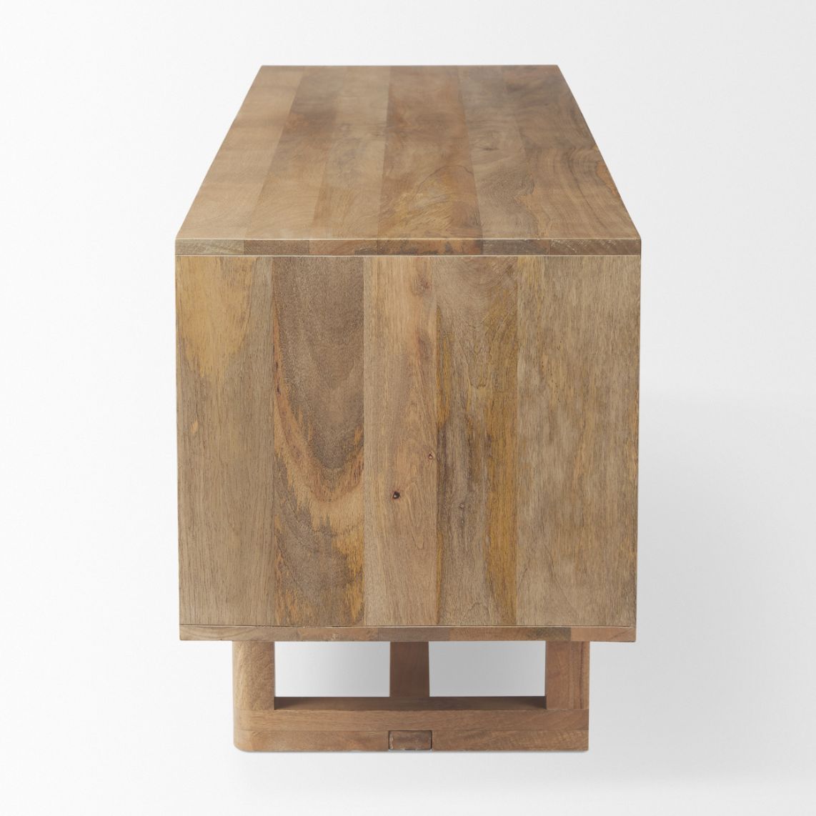 Grier Three Doors Wooden Media Console