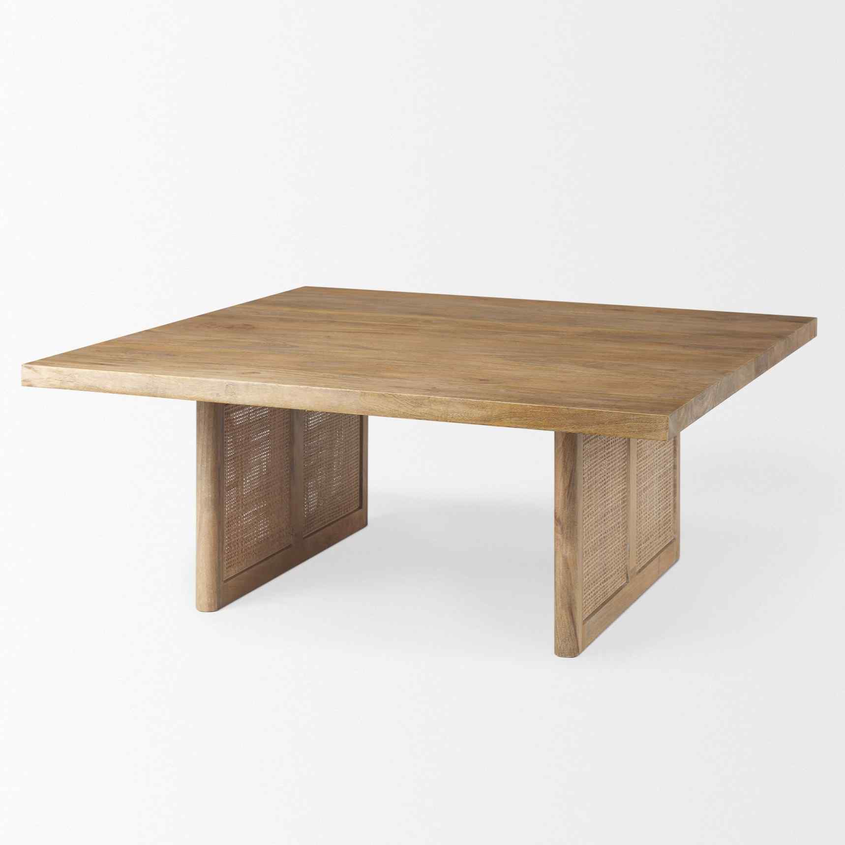 Mercana Grier Wood Top Square Coffee Table